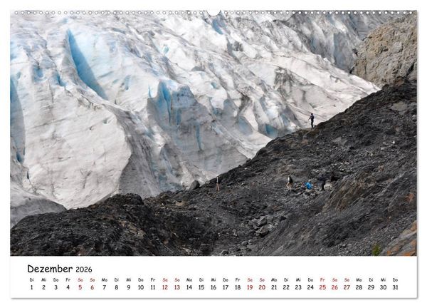 Produktbild: Unendlichkeit in Alaska und Yukon (Wandkalender 2026 DIN A2 quer), CALVENDO Monatskalender