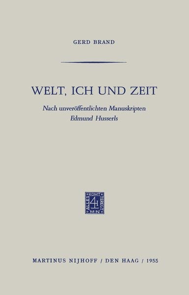 Produktbild: Welt, Ich und Zeit