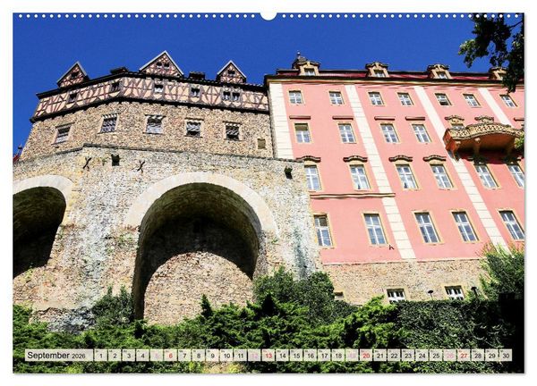 Produktbild: Schloss F&uuml;rstenstein in Polen (hochwertiger Premium Wandkalender 2026 DIN A2 quer), Kunstdruck in Hochglanz