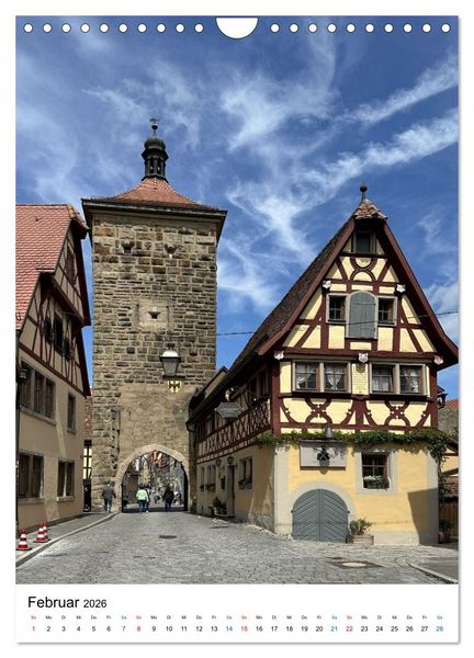 Produktbild: Romantik in Franken (Wandkalender 2026 DIN A4 hoch), CALVENDO Monatskalender
