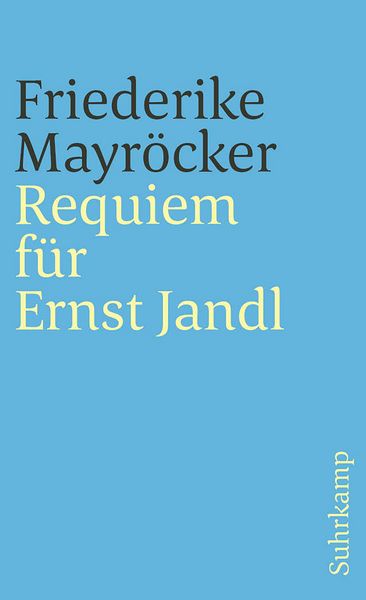 Produktbild: Requiem f&uuml;r Ernst Jandl