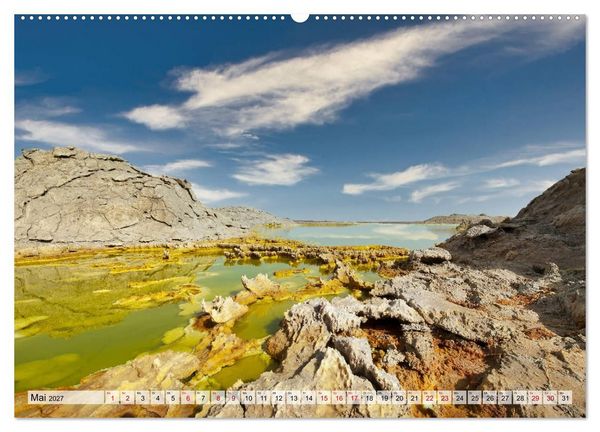 Produktbild: Die sch&ouml;nsten Vulkane Afrikas (hochwertiger Premium Wandkalender 2027 DIN A2 quer), Kunstdruck in Hochglanz