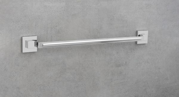 Produktbild: Vacuum-Loc&reg; Badetuchstange Uno Mod. Quadro Edelstahl, Befestigen ohne bohren