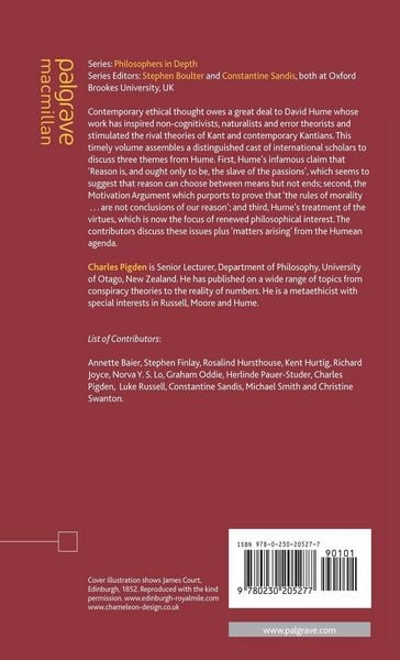 Produktbild: Hume on Motivation and Virtue