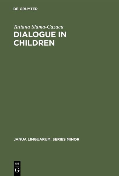 Produktbild: Dialogue in Children