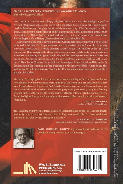 Produktbild: The Ten Commandments in History