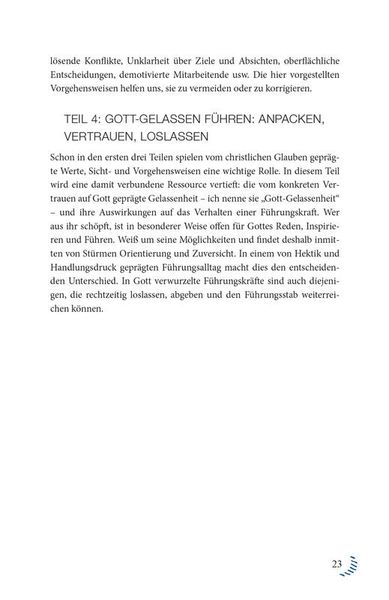 Von der Kunst, andere zu führen