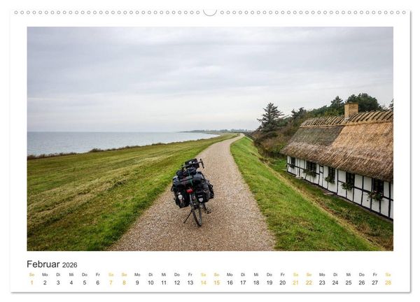 Produktbild: Radreisegl&uuml;ck Ostsee (Wandkalender 2026 DIN A2 quer), CALVENDO Monatskalender