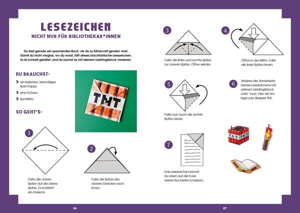 Produktbild: Das Grundschul-Hausaufgabenheft f&uuml;r Minecraft-Fans 2026/2027