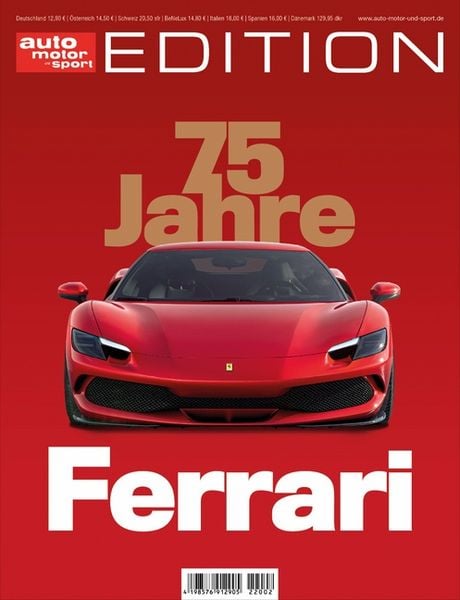 Auto motor und sport Edition - 75 Jahre Ferrari