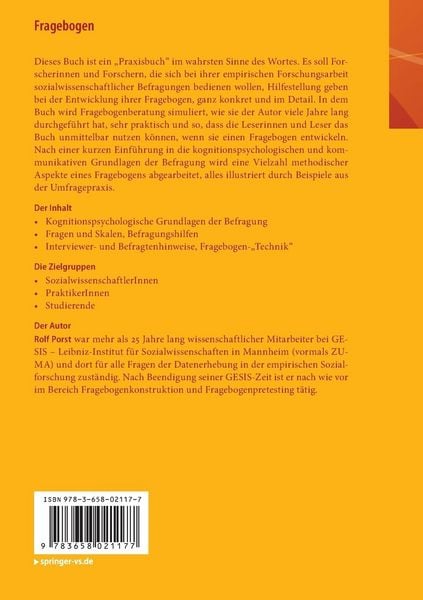 Produktbild: Fragebogen