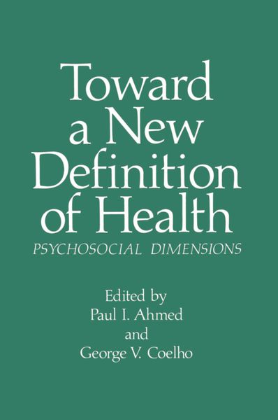 Produktbild: Toward a New Definition of Health