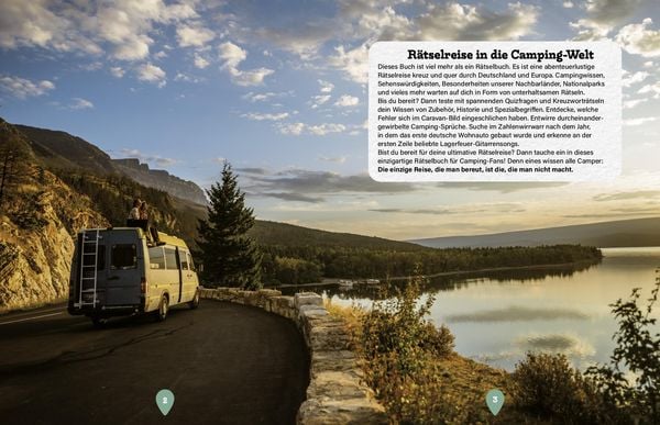 Produktbild: Das Camping-R&auml;tselbuch
