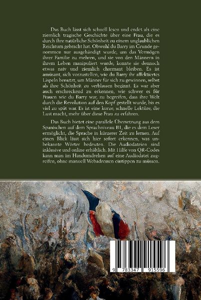 Produktbild: La Vida de Jeanne B&eacute;cu, Comtesse du Barry De Criada a Madame