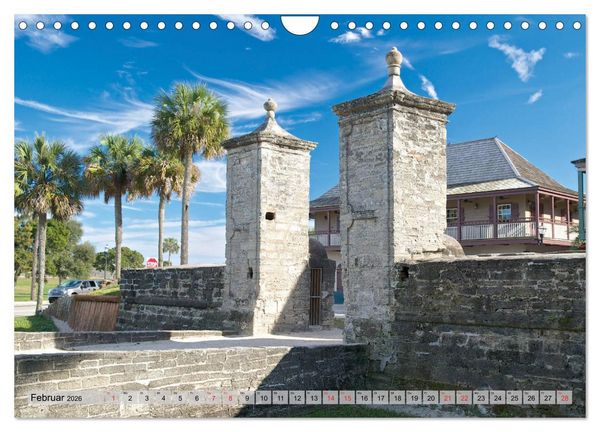 Produktbild: GEOclick calendar: Florida (Wandkalender 2026 DIN A4 quer), CALVENDO Monatskalender