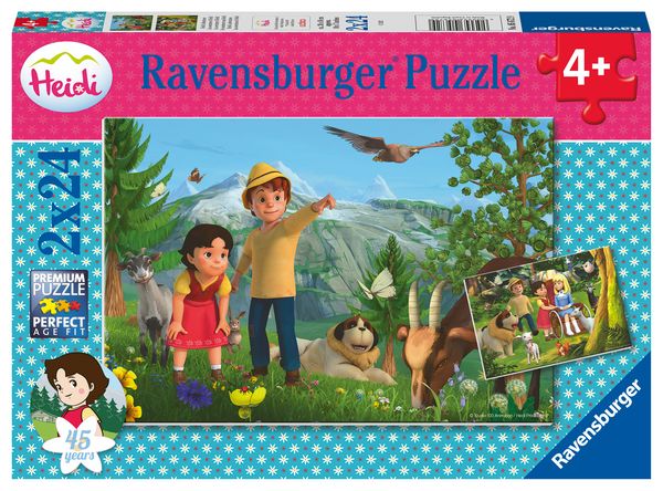 Calypto 'Frühling' 200 Teile Puzzle Mit Soft-Touch Oberfläche - Für Kinder Ab 7, Inkl. Poster, 48 X 33 Cm