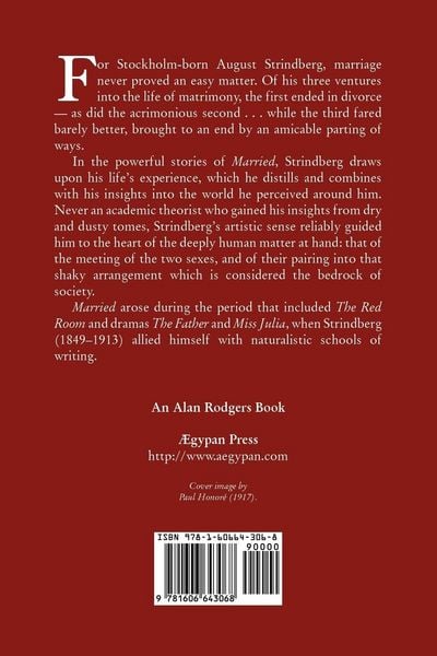 Produktbild: Married by August Strindberg, Fiction, Literary, Short Stories