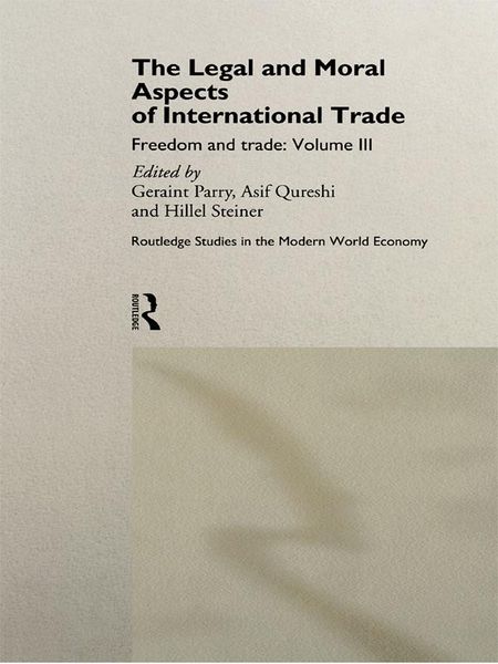 Produktbild: The Legal and Moral Aspects of International Trade