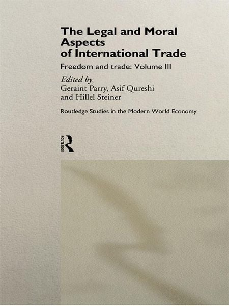 Produktbild: The Legal and Moral Aspects of International Trade