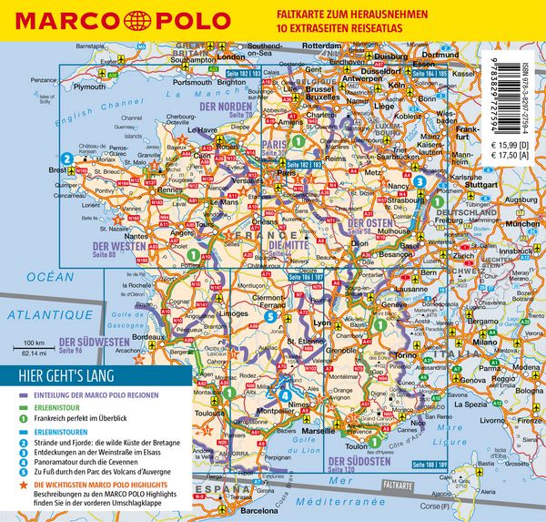 Produktbild: MARCO POLO Reisef&uuml;hrer Frankreich
