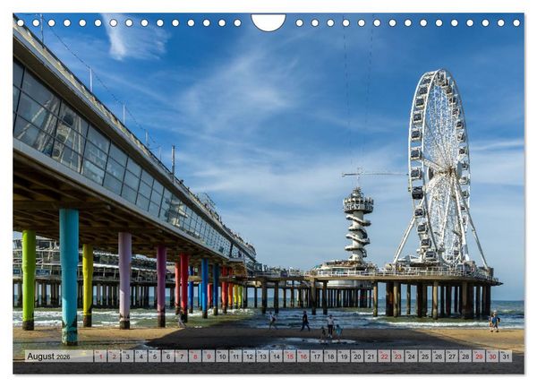 Produktbild: Den Haag - k&ouml;nigliche Stadt am Meer (Wandkalender 2026 DIN A4 quer), CALVENDO Monatskalender