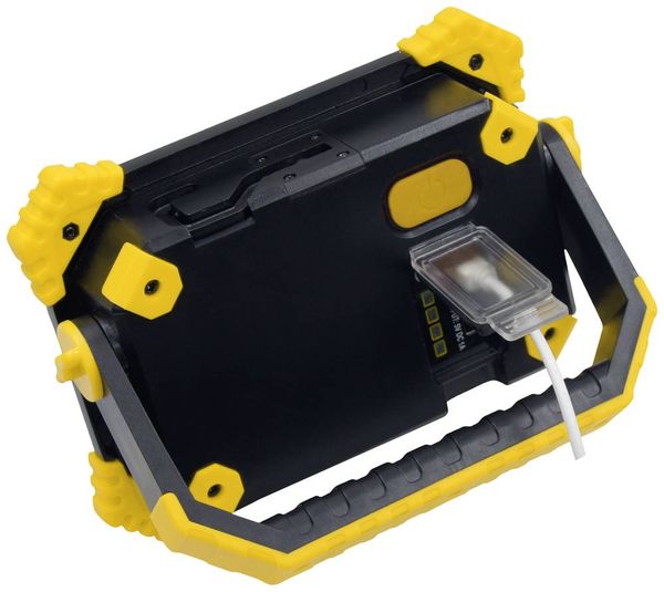 Produktbild: Heitronic LED Akku Flutlichtstrahler NEWPORT 2.0 Akku-LED-Arbeitsleuchte 20 W 2000 lm Naturwei&szlig; VO-501420