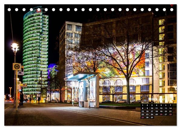 Produktbild: Berlin im Lichterglanz 2027 (Tischkalender 2027 DIN A5 quer), CALVENDO Monatskalender