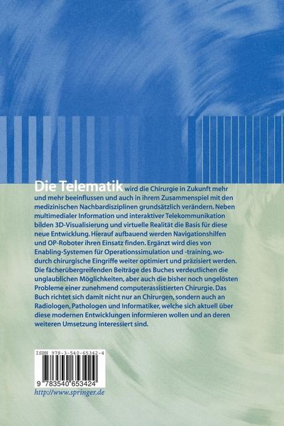 Produktbild: Tele- und computergest&uuml;tzte Chirurgie