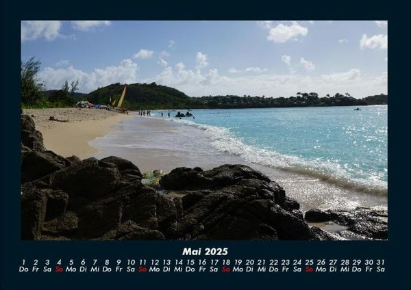 Produktbild: Karibik 2025 Fotokalender DIN A4