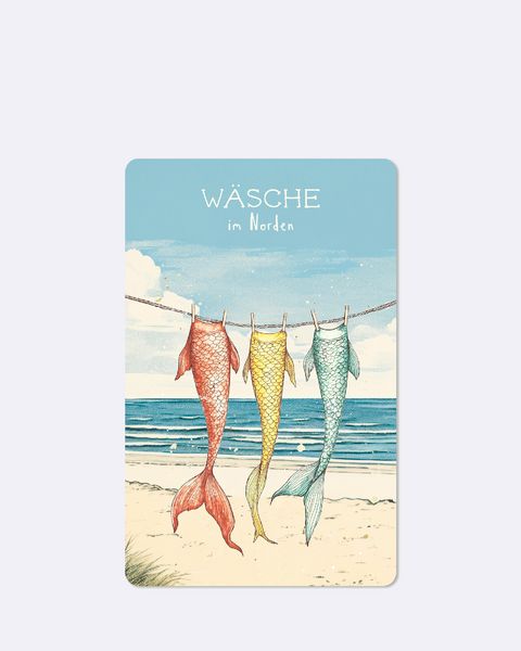 Produktbild: Lunacard Postkarte *W&auml;sche im Norden