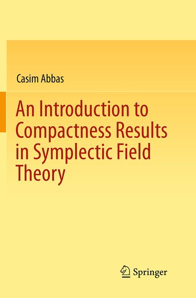 Produktbild: An Introduction to Compactness Results in Symplectic Field Theory