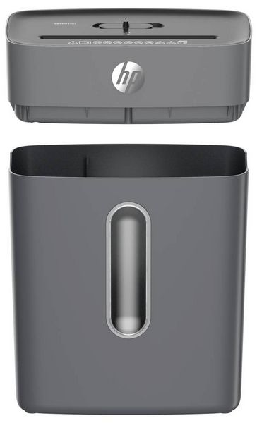 Produktbild: HP OneShred 815CC Aktenvernichter 8 Blatt Partikelschnitt P-4 15 l Vernichtet auch B&uuml;roklammern, Heftklammern, Kreditkarte