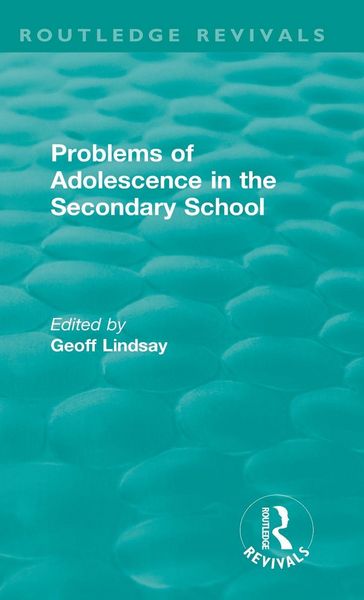 Produktbild: Problems of Adolescence in the Secondary School