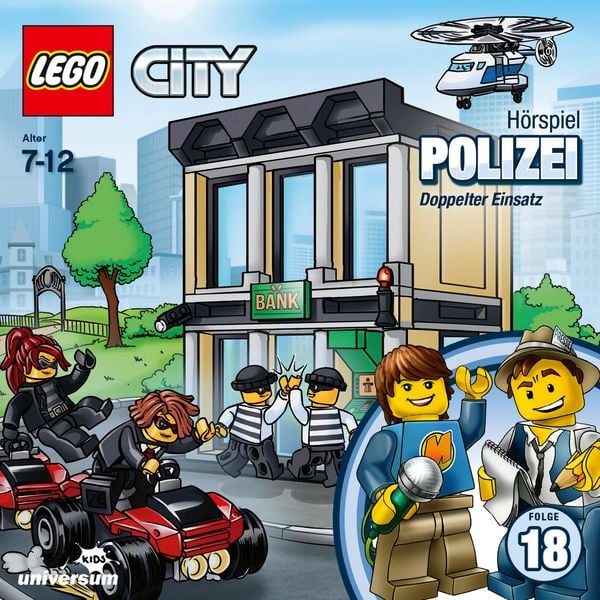 LEGO City: Folge 18 - Polizei - Doppelter Einsatz - , Audio, 4013575901289