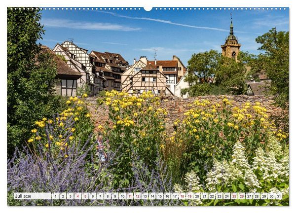 Produktbild: Frankreich - Elsass - Colmar (Wandkalender 2026 DIN A2 quer), CALVENDO Monatskalender