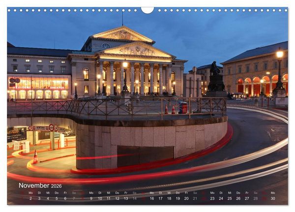 Produktbild: Impressionen aus M&uuml;nchen (Wandkalender 2026 DIN A3 quer), CALVENDO Monatskalender