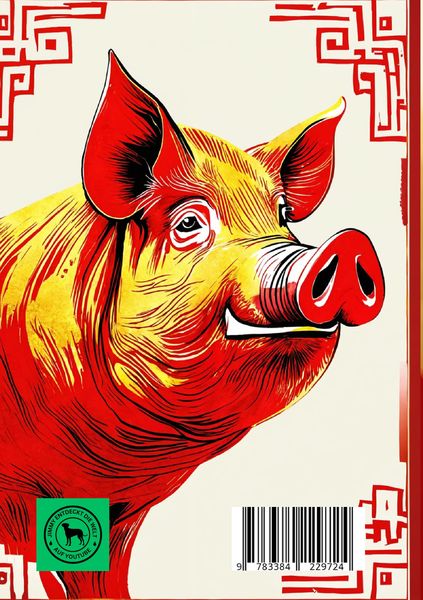Produktbild: Tagebuch / Notizbuch Chinesische Tierkreis Schwein