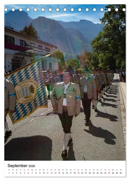 Produktbild: Bayerische Gebirgssch&uuml;tzen (Tischkalender 2026 DIN A5 hoch), CALVENDO Monatskalender