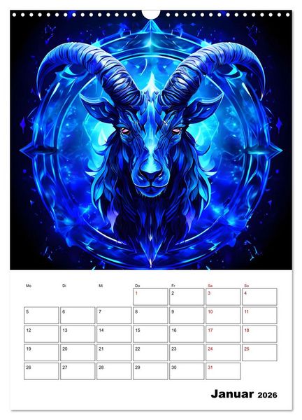 Produktbild: Die Konstellationen der Sterne (Wandkalender 2026 DIN A3 hoch), CALVENDO Monatskalender