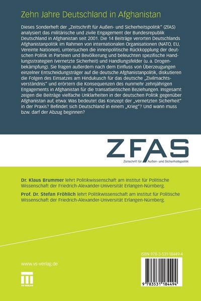 Produktbild: Zehn Jahre Deutschland in Afghanistan