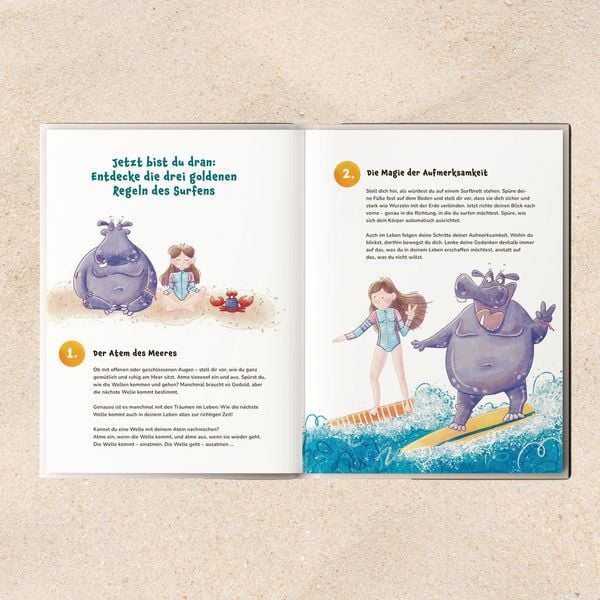Produktbild: Hippo lernt Surfen – Wie Träume wahr werden