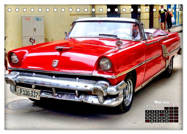 Produktbild: MERCURY '55 (Tischkalender 2026 DIN A5 quer), CALVENDO Monatskalender