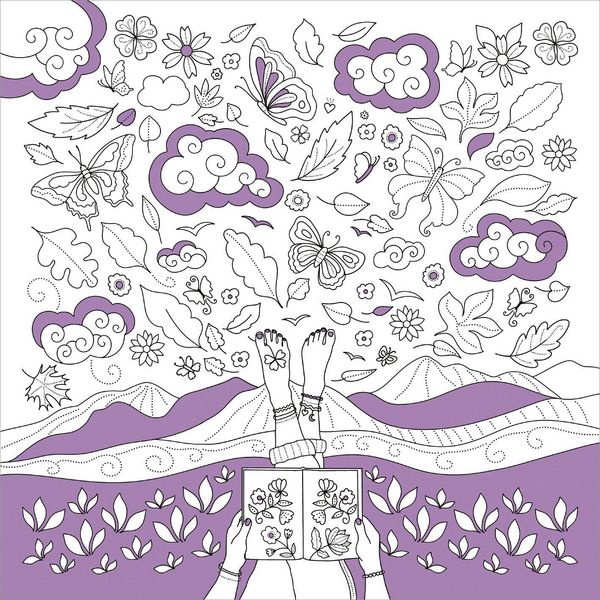 Produktbild: I Love Books &ndash; Ausmalbuch