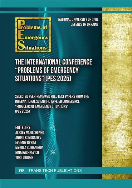 Produktbild: The International Conference "Problems of Emergency Situations" (PES 2025)
