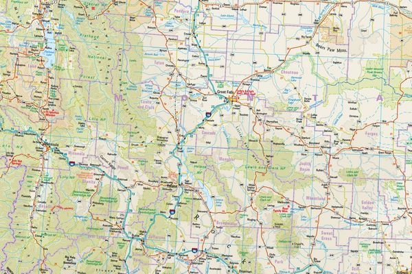 Produktbild: Reise Know-How Landkarte USA 02, Nord | USA North (1:1.250.000)