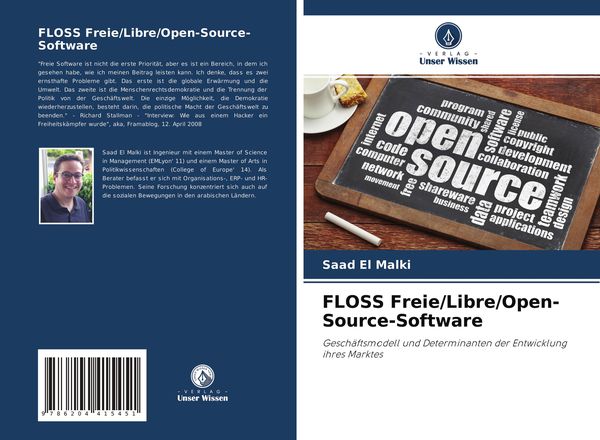 FLOSS Freie/Libre/Open-Source-Software, Taschenbuch von Saad El Malki, Verlag Unser Wissen, 9786204415451