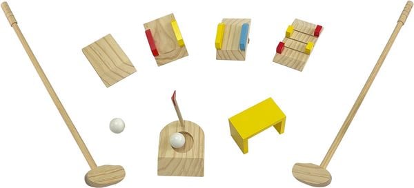 Produktbild: Outdoor active Minigolf-Set 11-teilig