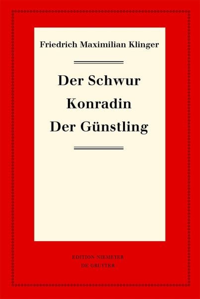 Produktbild: Der Schwur. Konradin. Der G&uuml;nstling