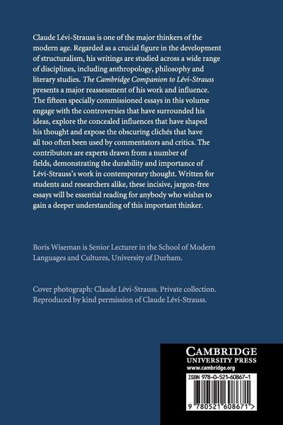 Produktbild: The Cambridge Companion to L&eacute;vi-Strauss