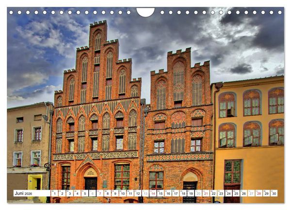Produktbild: Thorn Torun - Die gotische Altstadt (Wandkalender 2026 DIN A4 quer), CALVENDO Monatskalender
